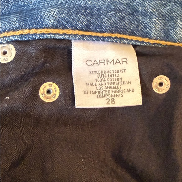 Carmar Blue Denim Jeans - Picture 5 of 5